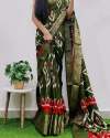  Geet Geet Dolla silk sarees with Digital printed beautiful viscos Jaccard Border  thumb 3
