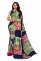 GEORGETTE BLOCK PRINT SAREE thumb 2