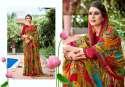  Georgette Fancy sarees with blouse thumb 6