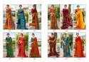 Georgette Fancy sarees with blouse thumb 8