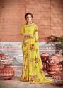 Georgette Printed sarees  thumb 3