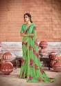 Georgette Printed sarees  thumb 7