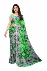   GEORGETTE SAREE WITH BLOUSE