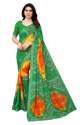 georgette saree with georgette blouse thumb 1