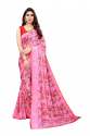 GEORGETTE SAREE WITH LACE BORDER thumb 6