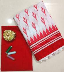 GGF present pure mul mul cotton saree with jhalar on pallu