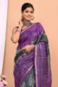 GGF Pure Chanderi Silk Sarees With Blouse
