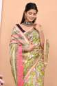 GGF Pure Chanderi Silk Sarees With Blouse thumb 8