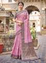 Handloom Silk Zari Woven Work saree thumb 1