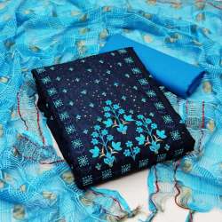 Jalbari silk Unstitched Dress Material