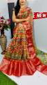  kanchi patto chanderi Silk printed saree thumb 1