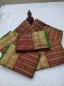 Kanchipuram Handloom Woven Silk Saree  thumb 3