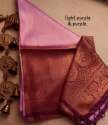Kuberpattu with rich copper two-tone zari sarees thumb 3