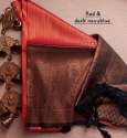 Kuberpattu with rich copper two-tone zari sarees thumb 4