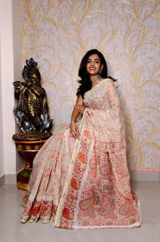 LIGHTWEIGHT CHANDERI COTTON SAREES