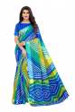 LINEN JARI PRINTED SAREE thumb 2