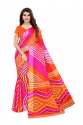 LINEN JARI PRINTED SAREE thumb 3