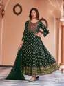 Long Anarkali Stitched with Matching Dupatta thumb 10