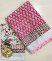 Mulmul Cotton Block Print Saree by Geet Gauri Fashion thumb 11