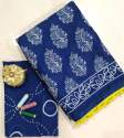 Mulmul Cotton Block Print Saree by Geet Gauri Fashion thumb 9