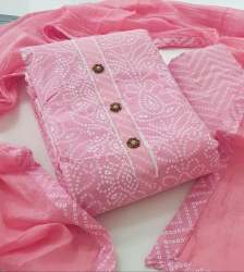 New Arrival Cotton Print Unstitched Suit