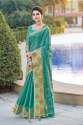 Organza Zari Weaving sarees thumb 2
