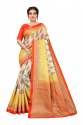 POLY SILK SAREES thumb 1
