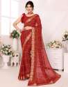  Poonam Georgette Saree With Lace Export Quality by Geet Gauri  thumb 1