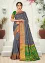 Premium Silk sarees. thumb 4