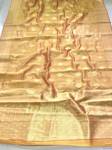  Premium Soft Banarasi Organza saree 