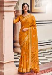 PRINTED CHANDERI COTTON SAREES