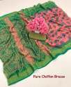  Pure Chiffon Brasso sarees  thumb 3