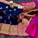Pure Handloom Banarasi Katan Silk Sarees  thumb 2