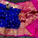 Pure Handloom Banarasi Katan Silk Sarees  thumb 4