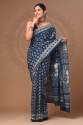 Pure mul cotton super Natural dyeing saree with blouse..... thumb 3