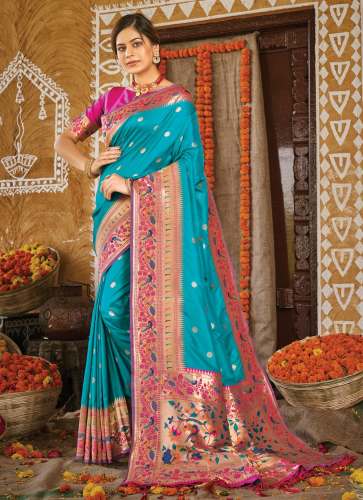 PURE PAITHANI SILK SAREES 