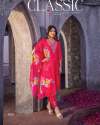 PURE VISCOSE MODAL SILK 3 PCS SUIT WITH HANDWORK & ORGANZA DIGITAL PRINT DUPATTA thumb 5
