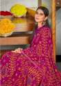 renial bandhani saree thumb 2