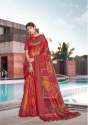 Silk & Geogertte Printed sarees  thumb 6