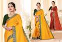silk saree with jaquard border