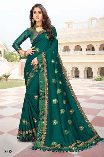 SINDHURI VICHITRA SILK SAREE