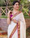 SOFT KANCHIVARAM SILK SAREE. thumb 3