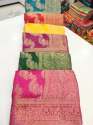 Soft Organza Swarovski Work Rich Pallu Saree thumb 4