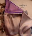 Softy Kuberpattu copper two-tone zari saree thumb 4