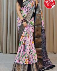 Super Dolla Silks Digital Prints saree