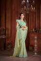 Super Georgette saree thumb 2