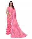 Trendy Georgette saree with blouse thumb 6