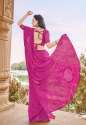 weightless bandhani stone work saree thumb 2