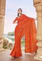 weightless bandhani stone work saree thumb 4