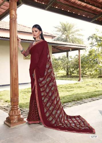 Weightless Traditional Printed sarees
